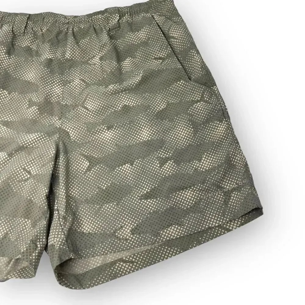 Columbia PFG Swim Trunks Fish Camo 8” Inseam Omni Shade Men Size Small No Liner